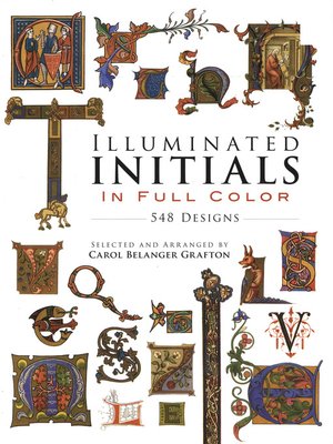 cover image of Illuminated Initials in Full Color